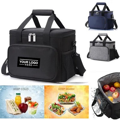 Large Insulated Lunch Bag for Work & Travel